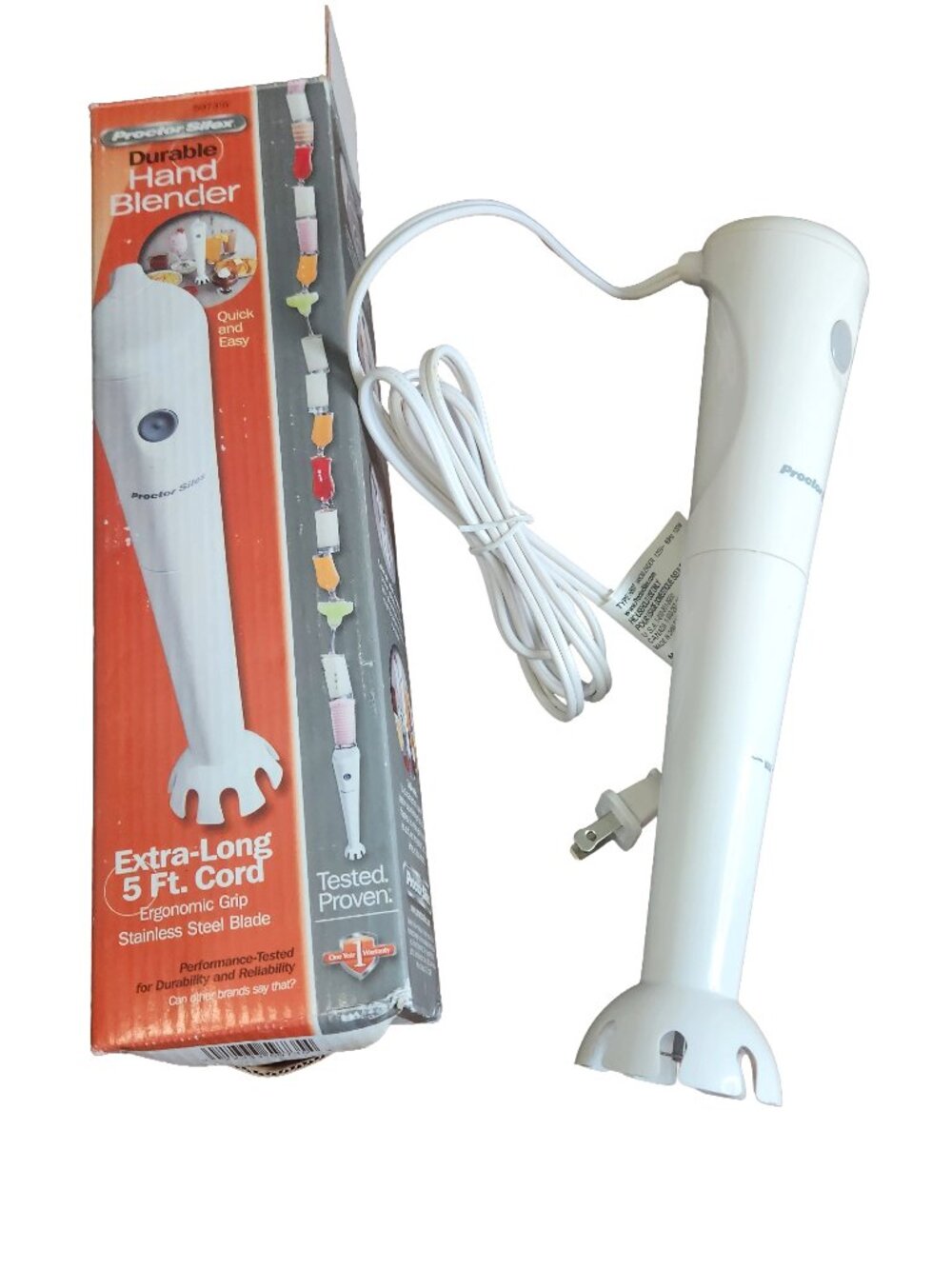 Proctor Silex Hand Blender Immersion Blender Tested Working
